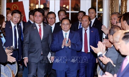 Thủ tướng Chính phủ Phạm Minh Chính gặp gỡ cộng đồng người Việt Nam tại Hoa Kỳ